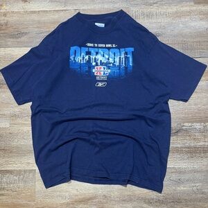 VTG 2006 NFL Detroit Lions Road to Super bowl‎ T shirt